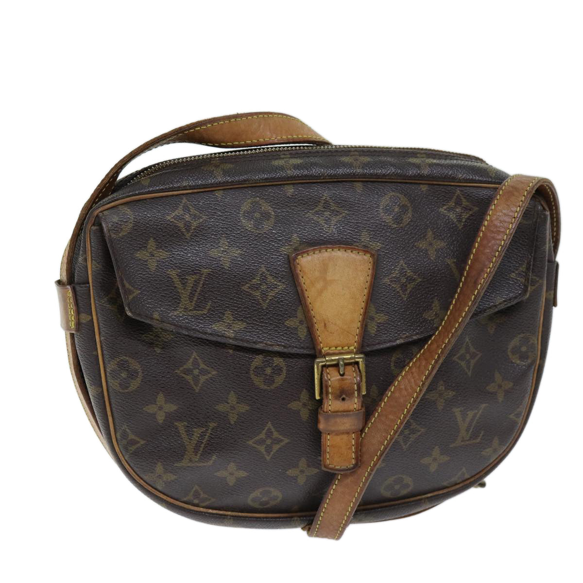 LOUIS VUITTON Monogram Jeune Fille GM Shoulder Bag M51225 LV Auth yk12270