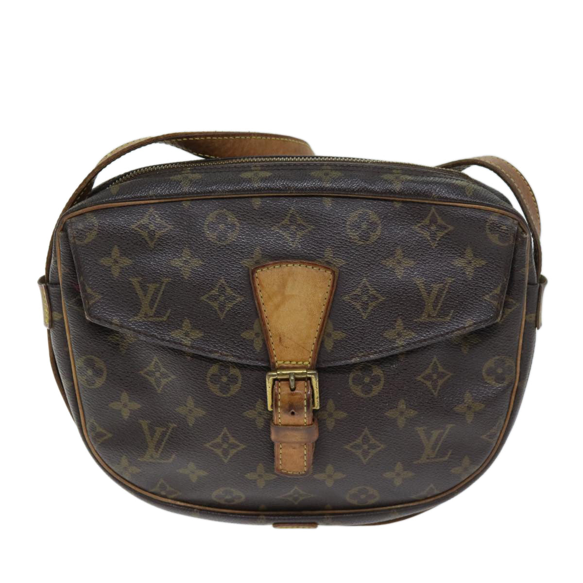 LOUIS VUITTON Monogram Jeune Fille GM Shoulder Bag M51225 LV Auth yk12270