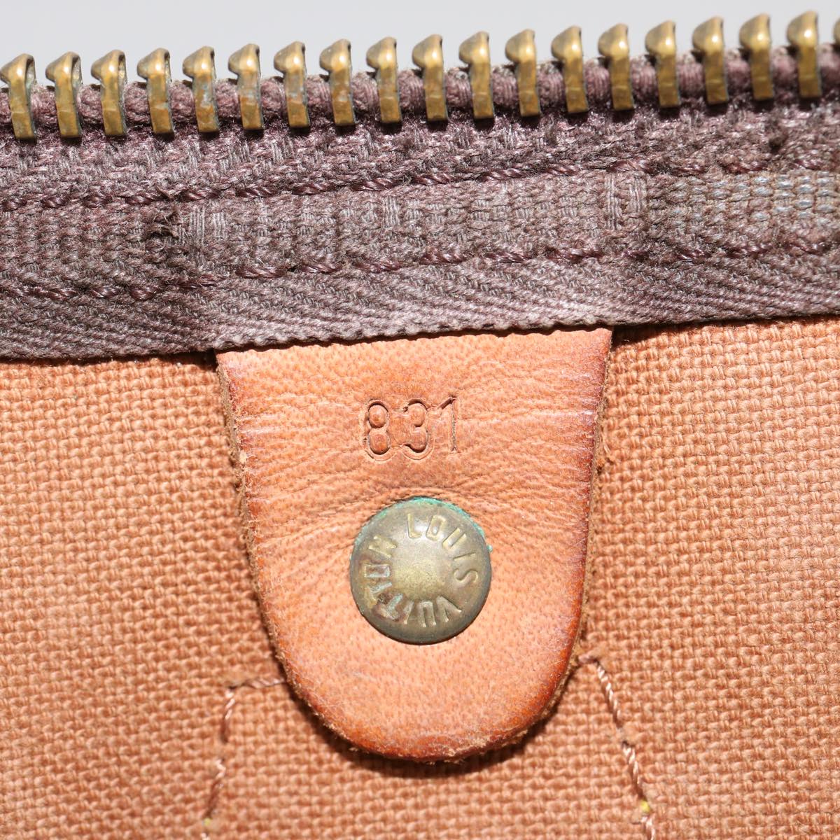 LOUIS VUITTON Monogram Speedy 35 Hand Bag Vintage M41524 LV Auth yk12271