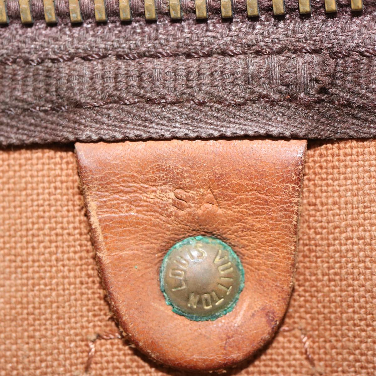 LOUIS VUITTON Monogram Speedy 35 Hand Bag Vintage M41524 LV Auth yk12271