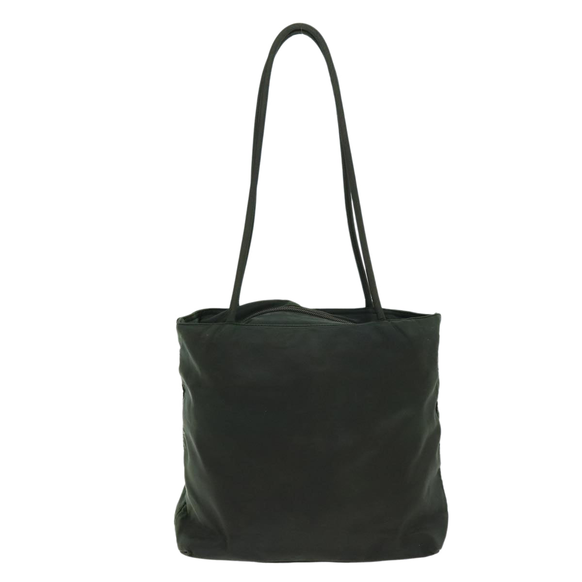 PRADA Shoulder Bag Nylon Khaki Auth yk12281 - 0