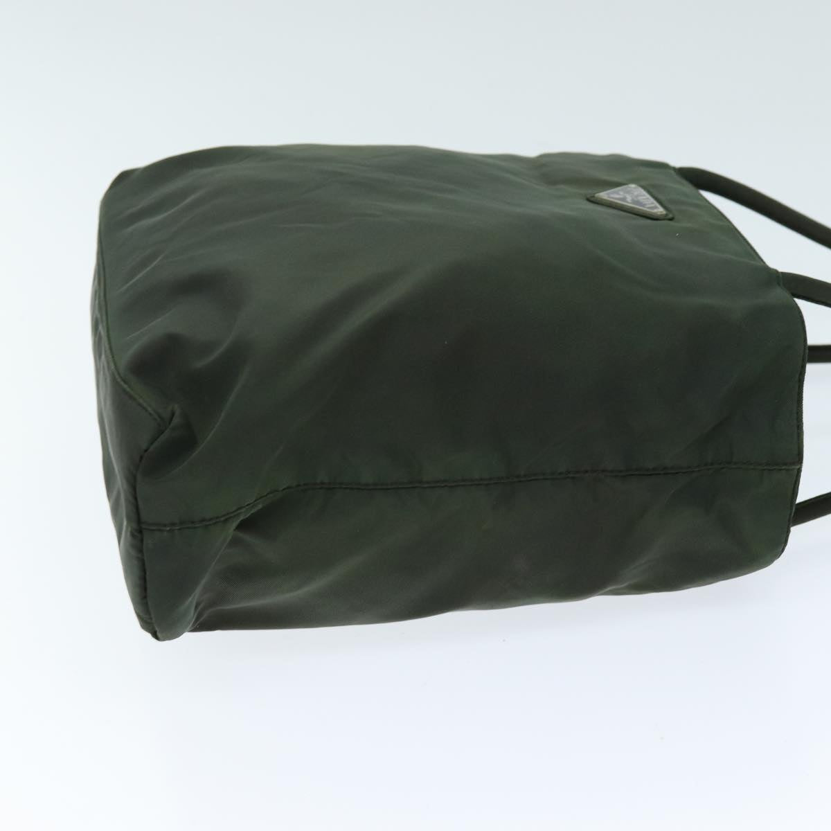 PRADA Shoulder Bag Nylon Khaki Auth yk12281