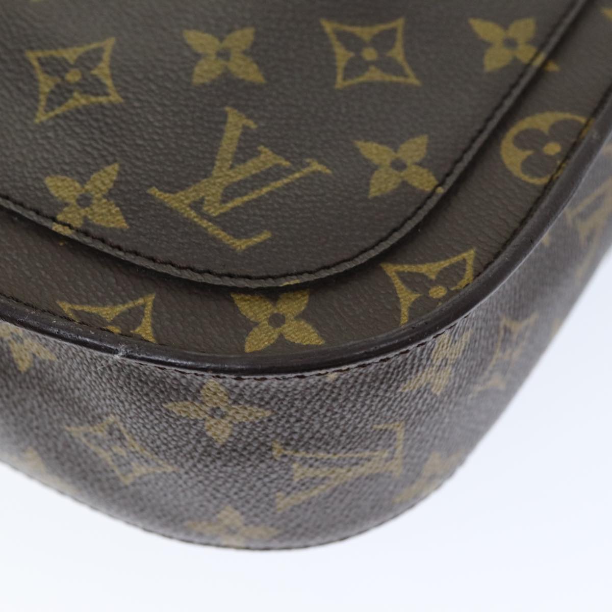 LOUIS VUITTON Monogram Saint Cloud GM Shoulder Bag M51242 LV Auth yk12294