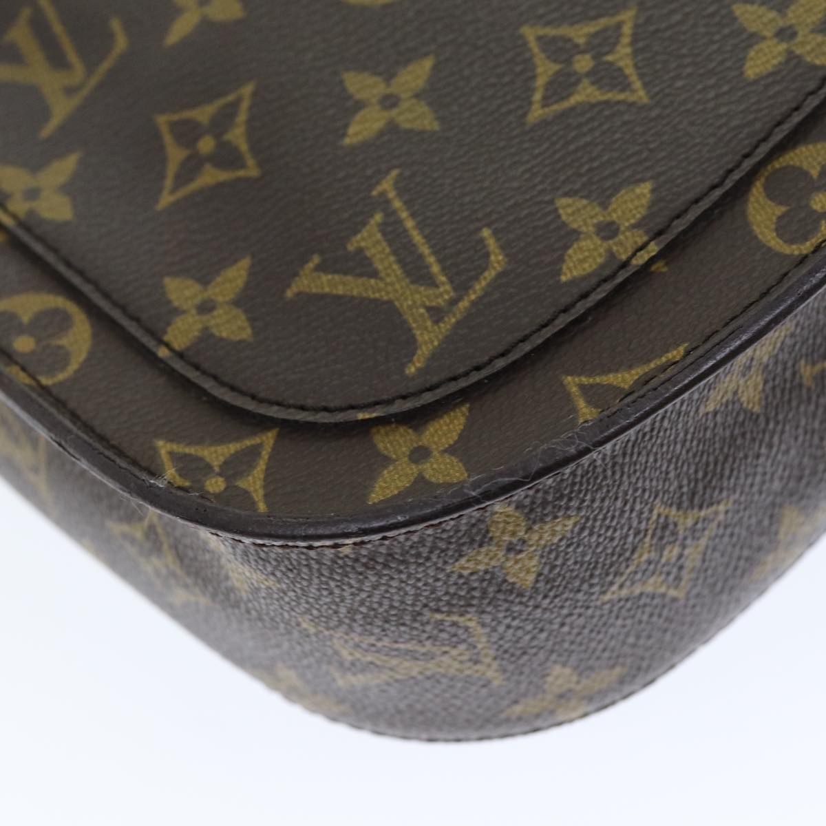 LOUIS VUITTON Monogram Saint Cloud GM Shoulder Bag M51242 LV Auth yk12294