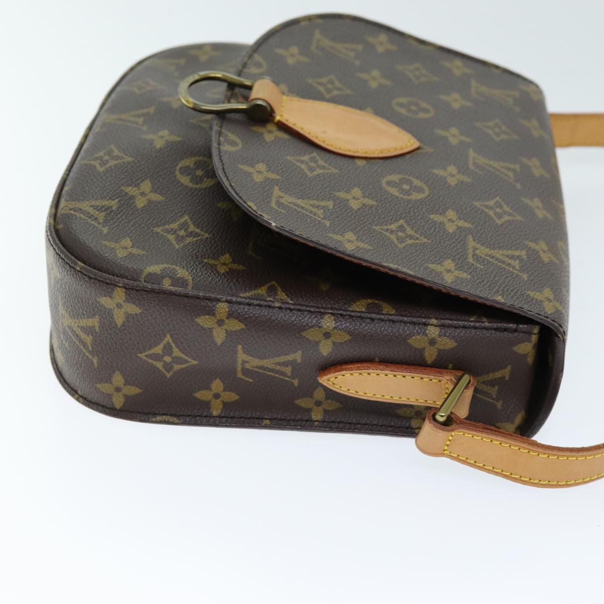 LOUIS VUITTON Monogram Saint Cloud GM Shoulder Bag M51242 LV Auth yk12294