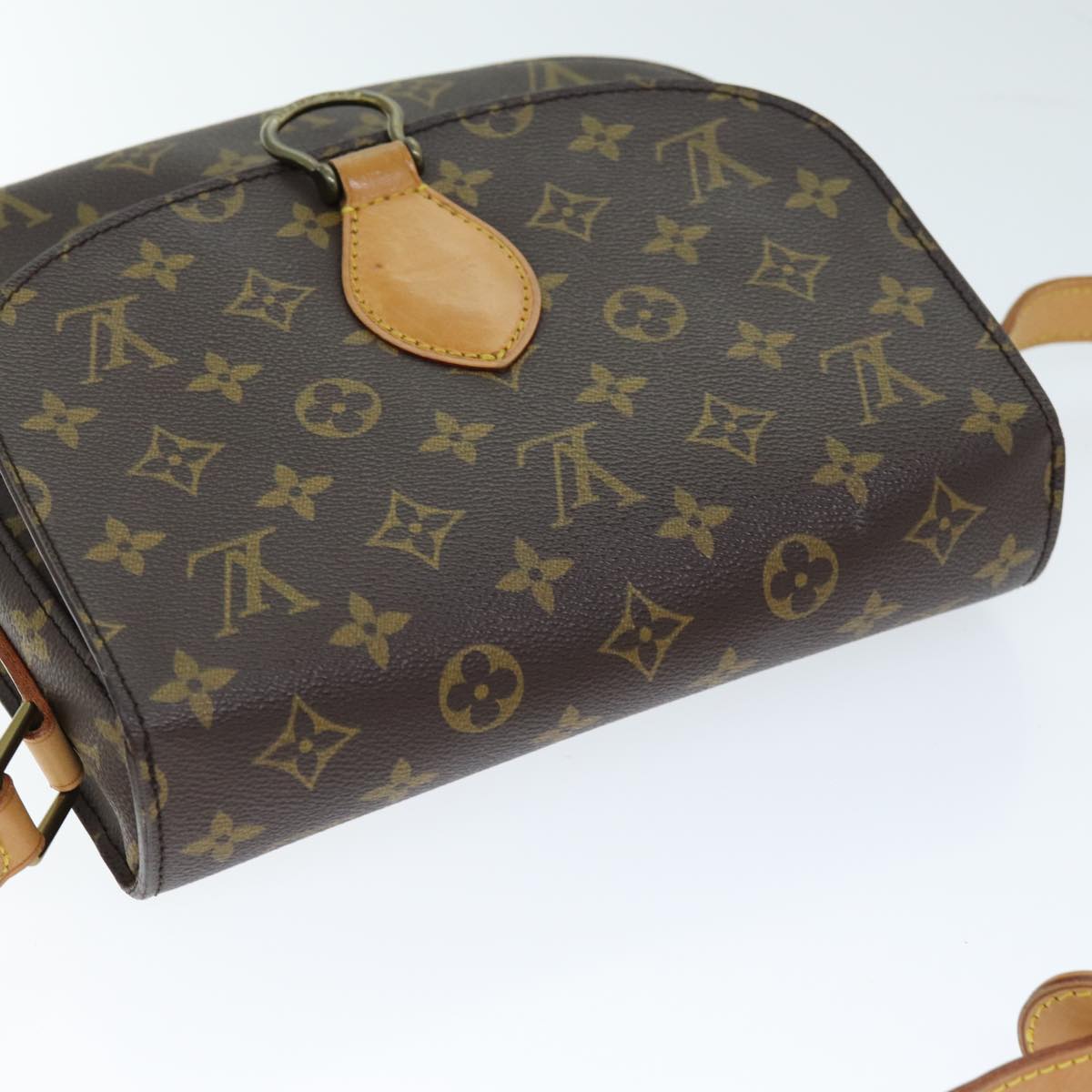 LOUIS VUITTON Monogram Saint Cloud GM Shoulder Bag M51242 LV Auth yk12294