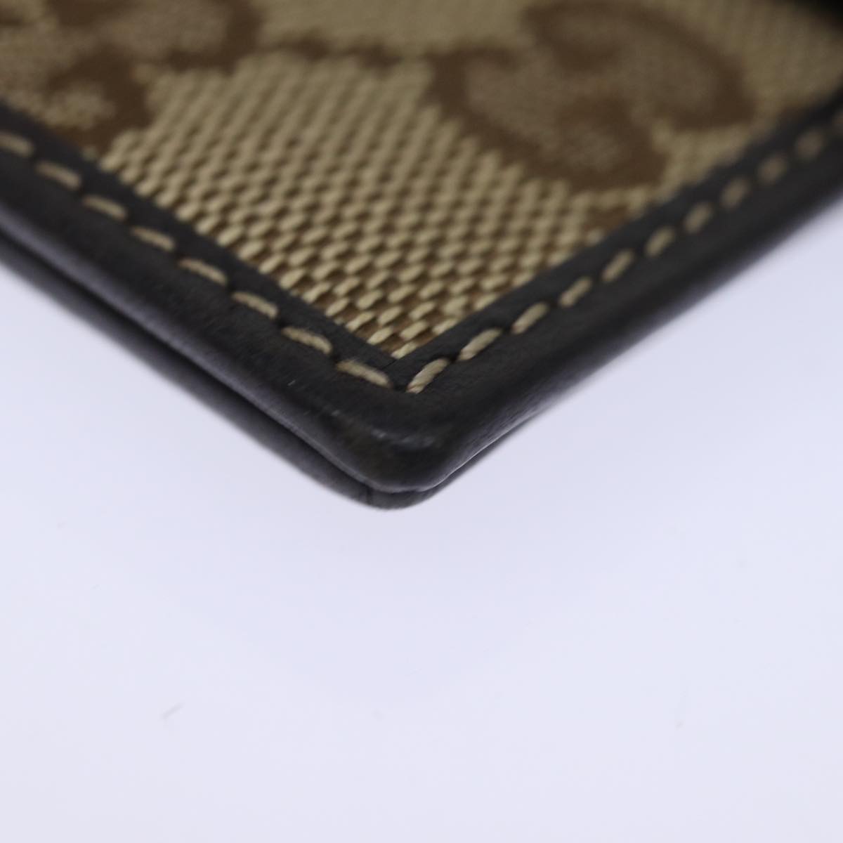 GUCCI GG Canvas Pass Case Beige 224261 Auth yk12334