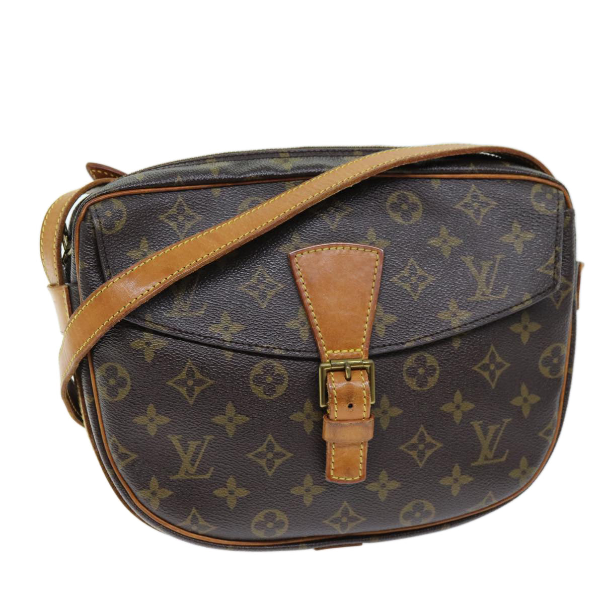 LOUIS VUITTON Monogram Jeune Fille GM Shoulder Bag M51225 LV Auth yk12346