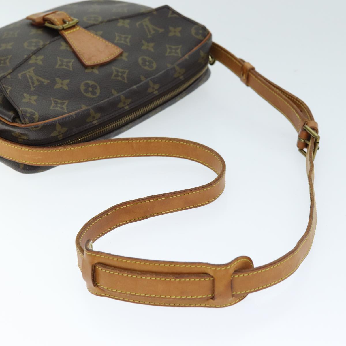 LOUIS VUITTON Monogram Jeune Fille GM Shoulder Bag M51225 LV Auth yk12346