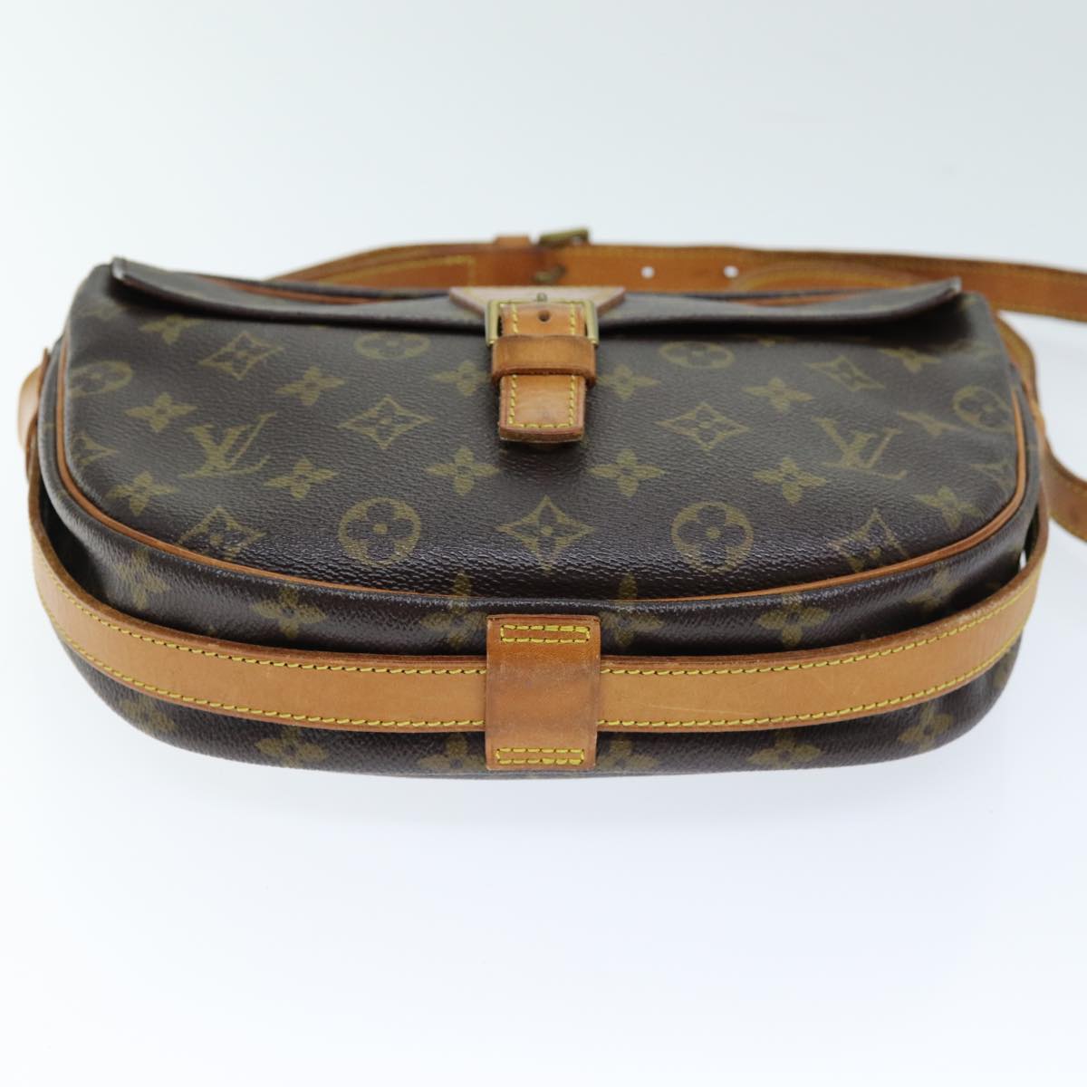 LOUIS VUITTON Monogram Jeune Fille GM Shoulder Bag M51225 LV Auth yk12346