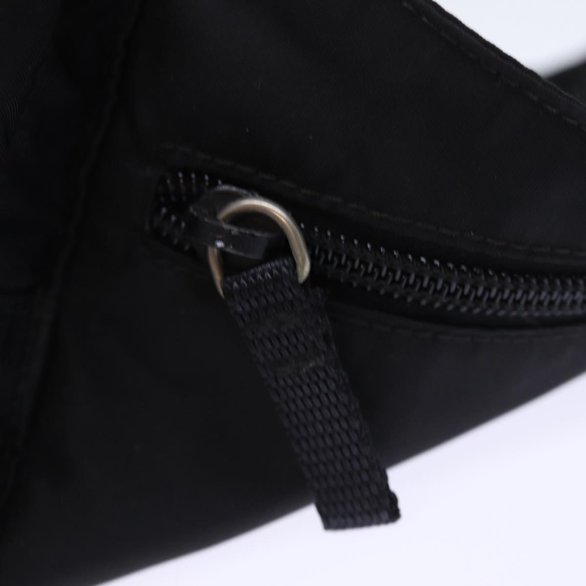 PRADA Body Bag Nylon Black Auth yk12348