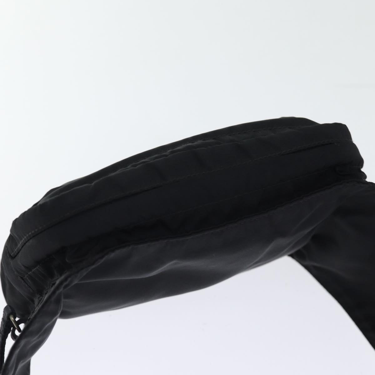 PRADA Body Bag Nylon Black Auth yk12348