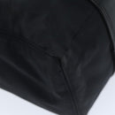 HERMES Acape Luco PM Hand Bag Nylon Black Auth yk12350-16