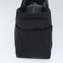 HERMES Acape Luco PM Hand Bag Nylon Black Auth yk12350-3