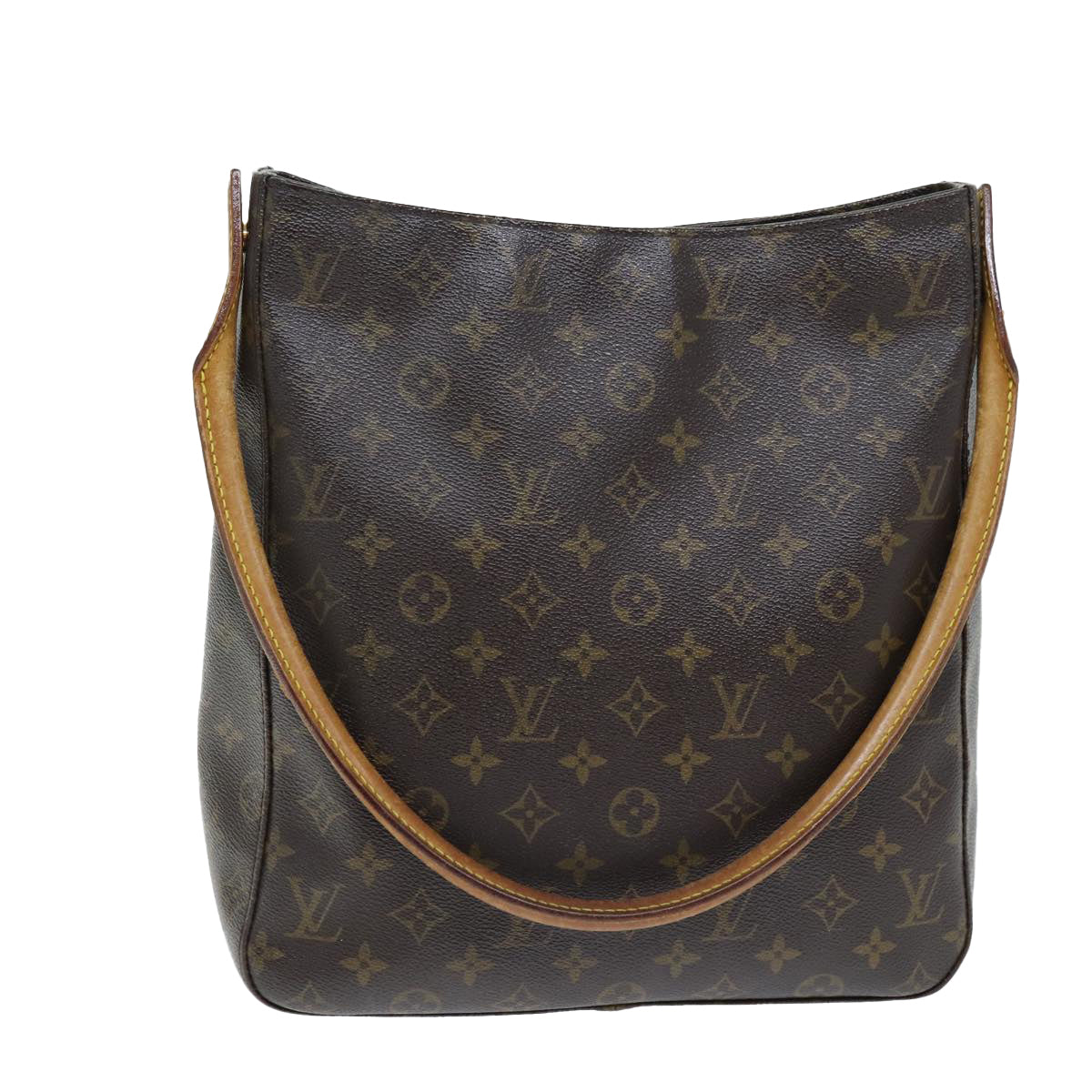 LOUIS VUITTON Monogram Looping GM Shoulder Bag M51145 LV Auth yk12364