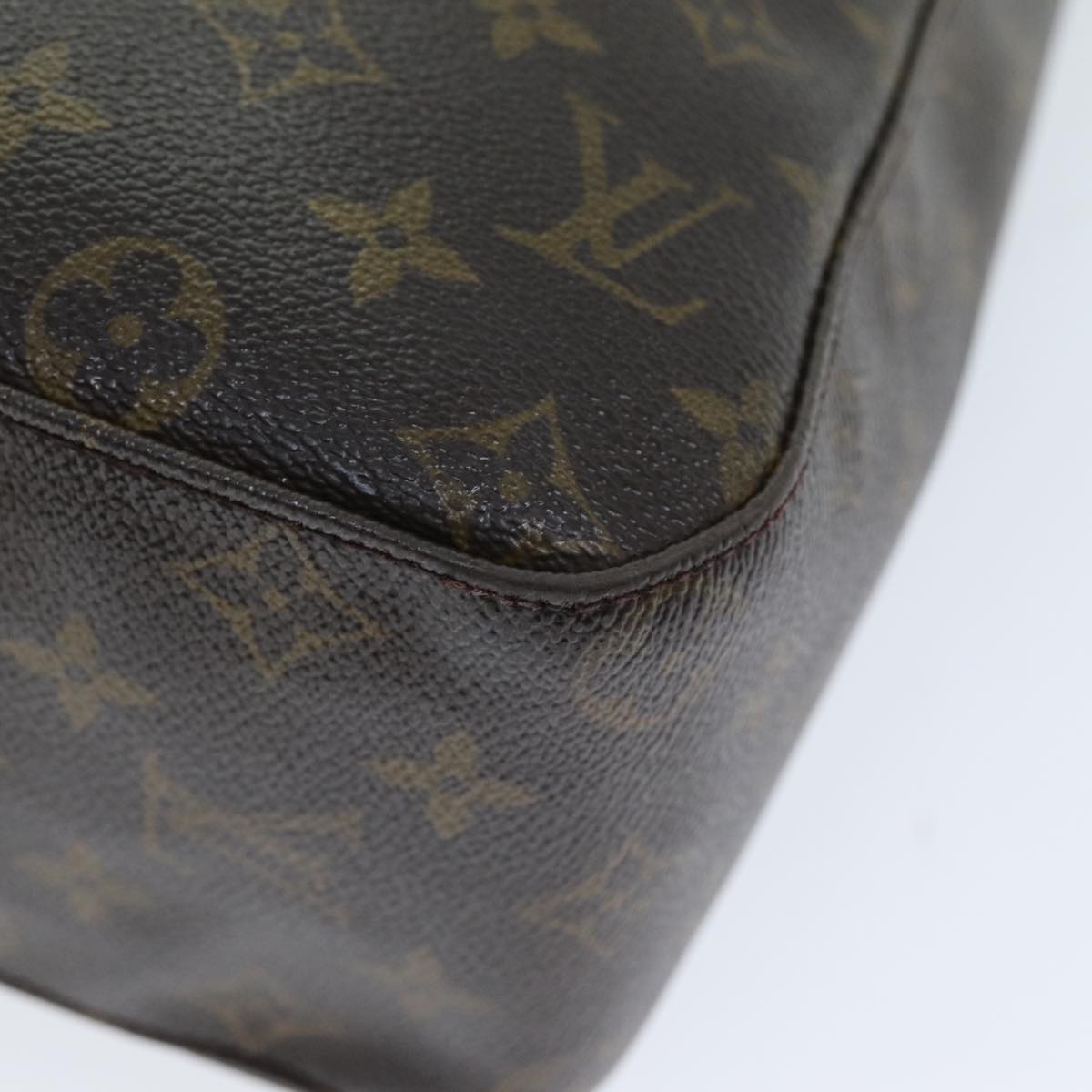 LOUIS VUITTON Monogram Looping GM Shoulder Bag M51145 LV Auth yk12364