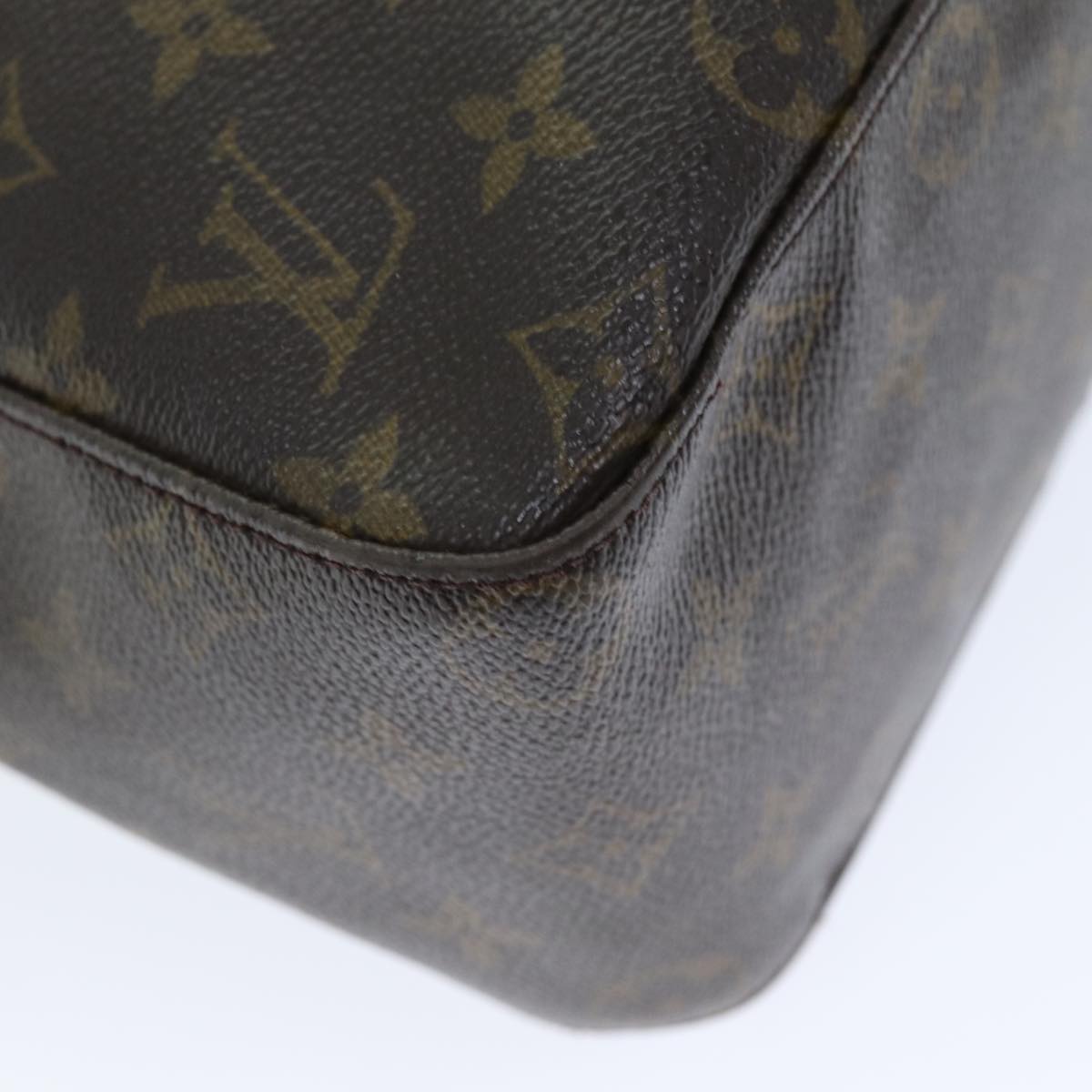 LOUIS VUITTON Monogram Looping GM Shoulder Bag M51145 LV Auth yk12364