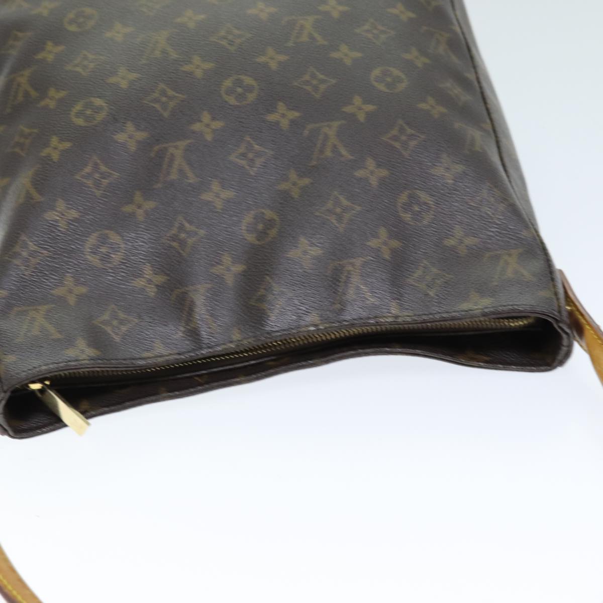 LOUIS VUITTON Monogram Looping GM Shoulder Bag M51145 LV Auth yk12364