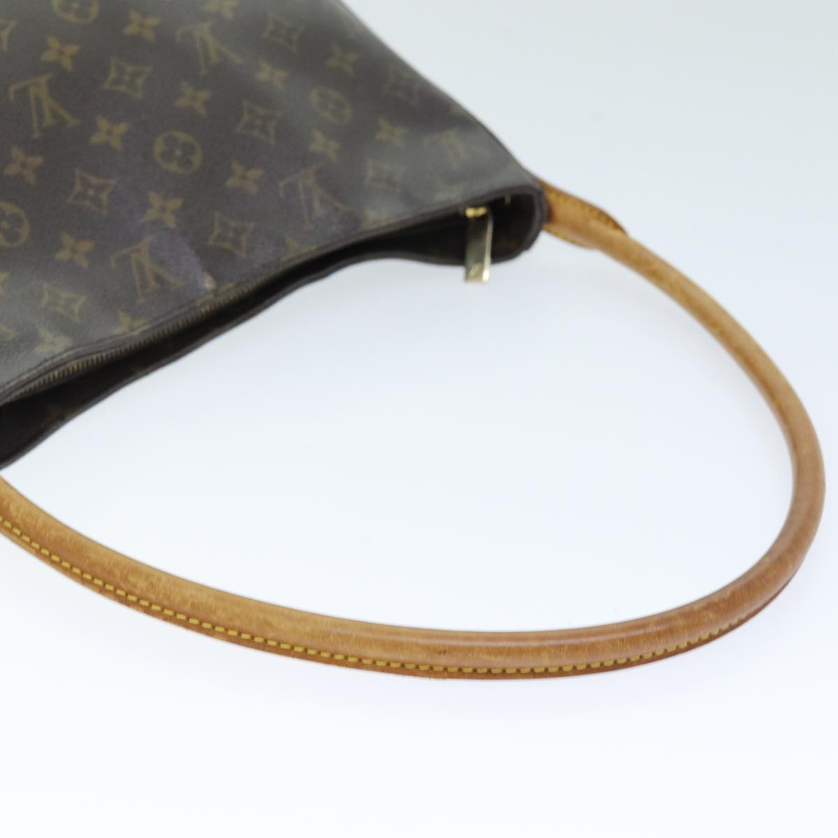 LOUIS VUITTON Monogram Looping GM Shoulder Bag M51145 LV Auth yk12364