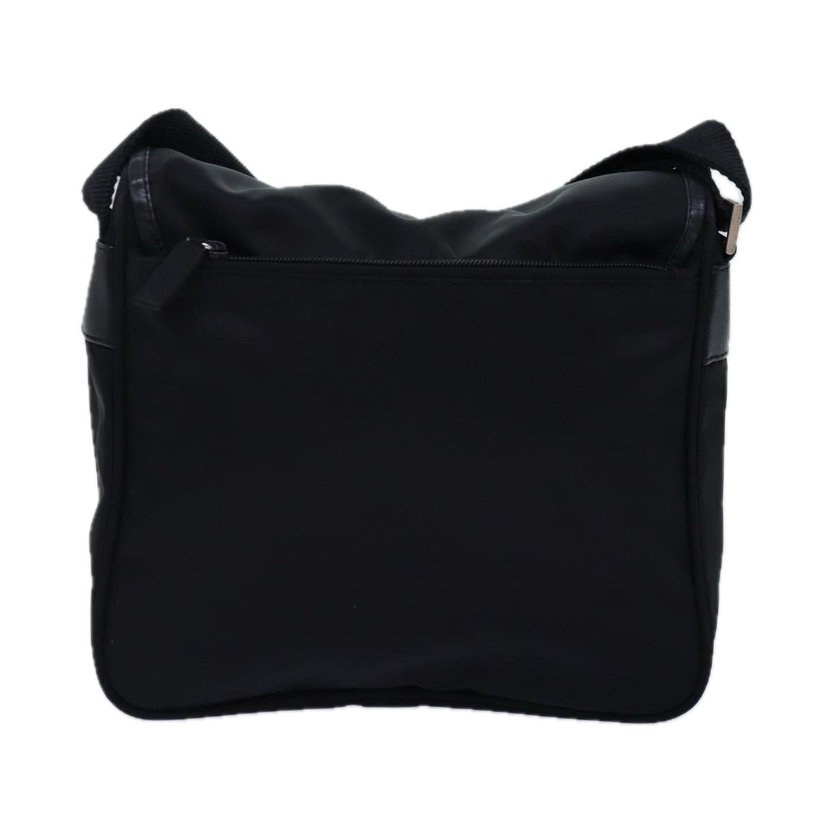 PRADA Shoulder Bag Nylon Black Auth yk12365 - 0