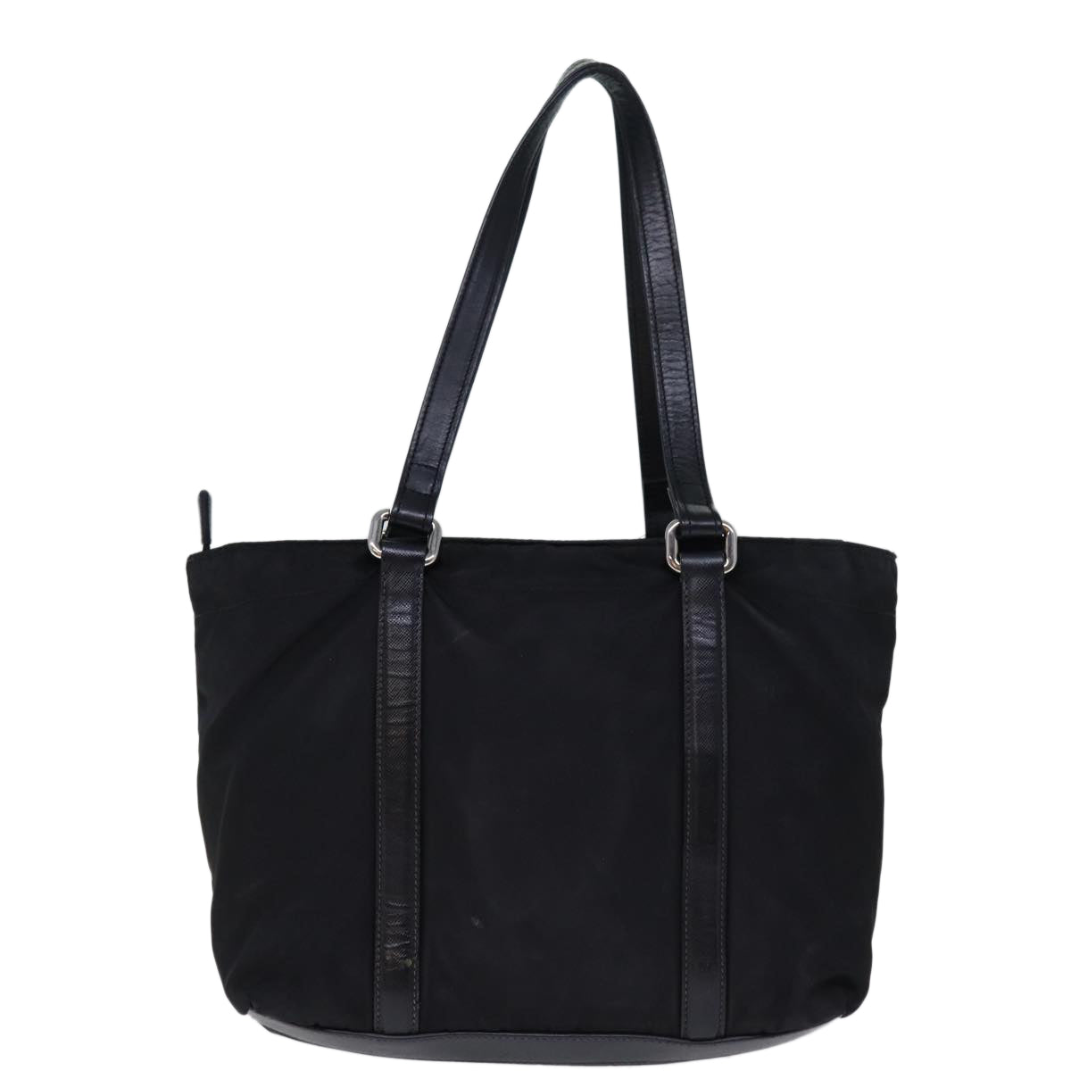 PRADA Hand Bag Nylon Black Auth yk12366 - 0