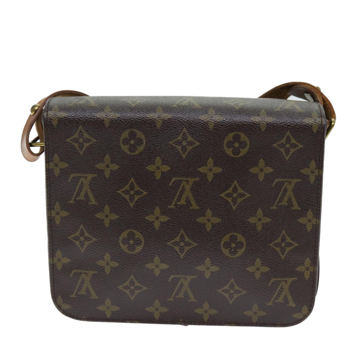 LOUIS VUITTON Monogram Cartouchiere MM Shoulder Bag M51253 LV Auth yk12384 - 0