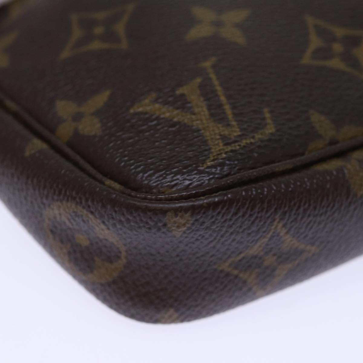 LOUIS VUITTON Monogram Panda Pochette Accessoires Pouch M51981 LV Auth yk12396