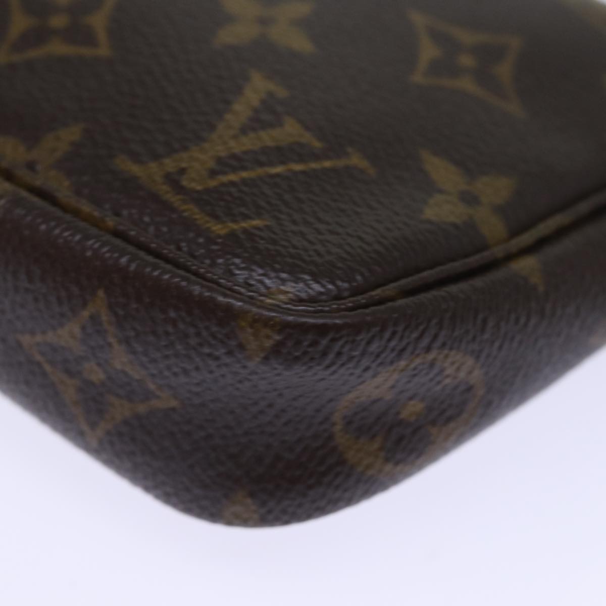 LOUIS VUITTON Monogram Panda Pochette Accessoires Pouch M51981 LV Auth yk12396