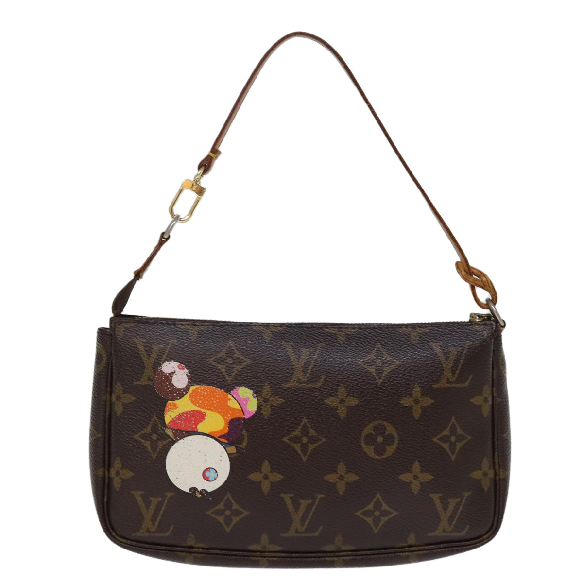 LOUIS VUITTON Monogram Panda Pochette Accessoires Pouch M51981 LV Auth yk12396 - 0