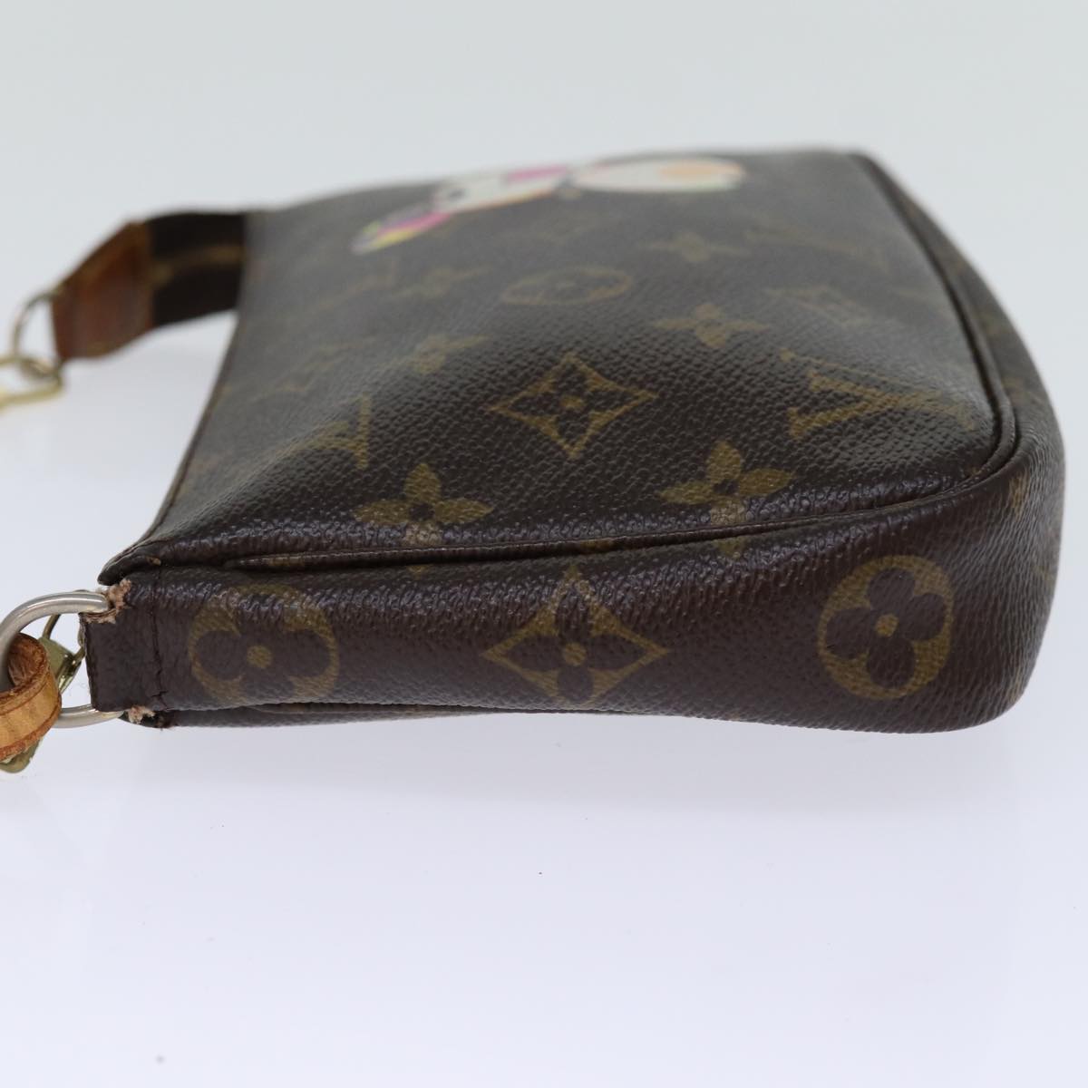 LOUIS VUITTON Monogram Panda Pochette Accessoires Pouch M51981 LV Auth yk12396