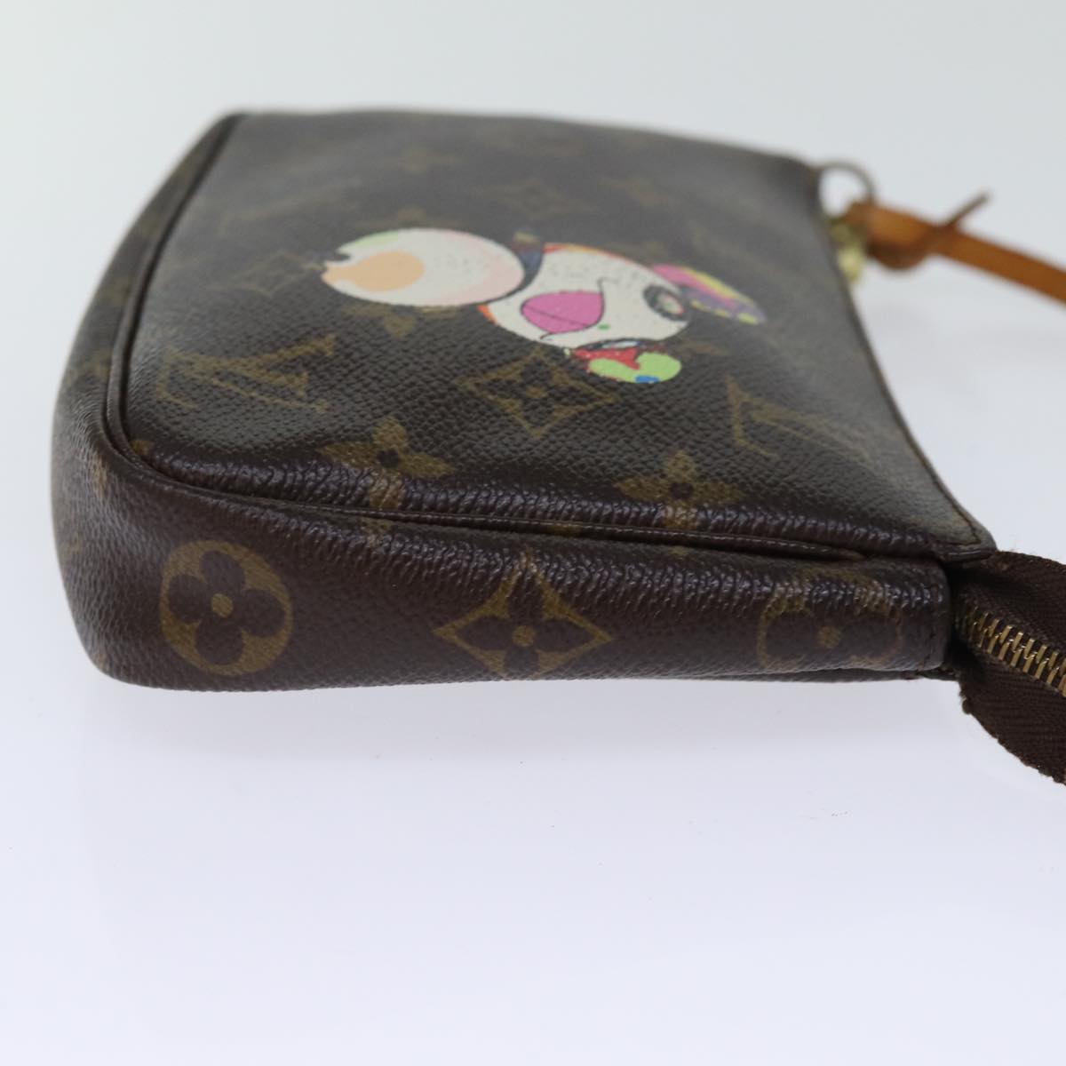 LOUIS VUITTON Monogram Panda Pochette Accessoires Pouch M51981 LV Auth yk12396