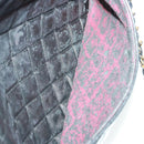 CHANEL Matelasse Chain Shoulder Bag Lamb Skin Black CC Auth yk12436-22