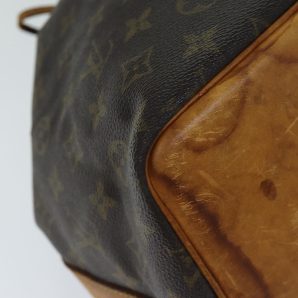 LOUIS VUITTON Monogram Petit Noe Shoulder Bag M42226 LV Auth yk12448