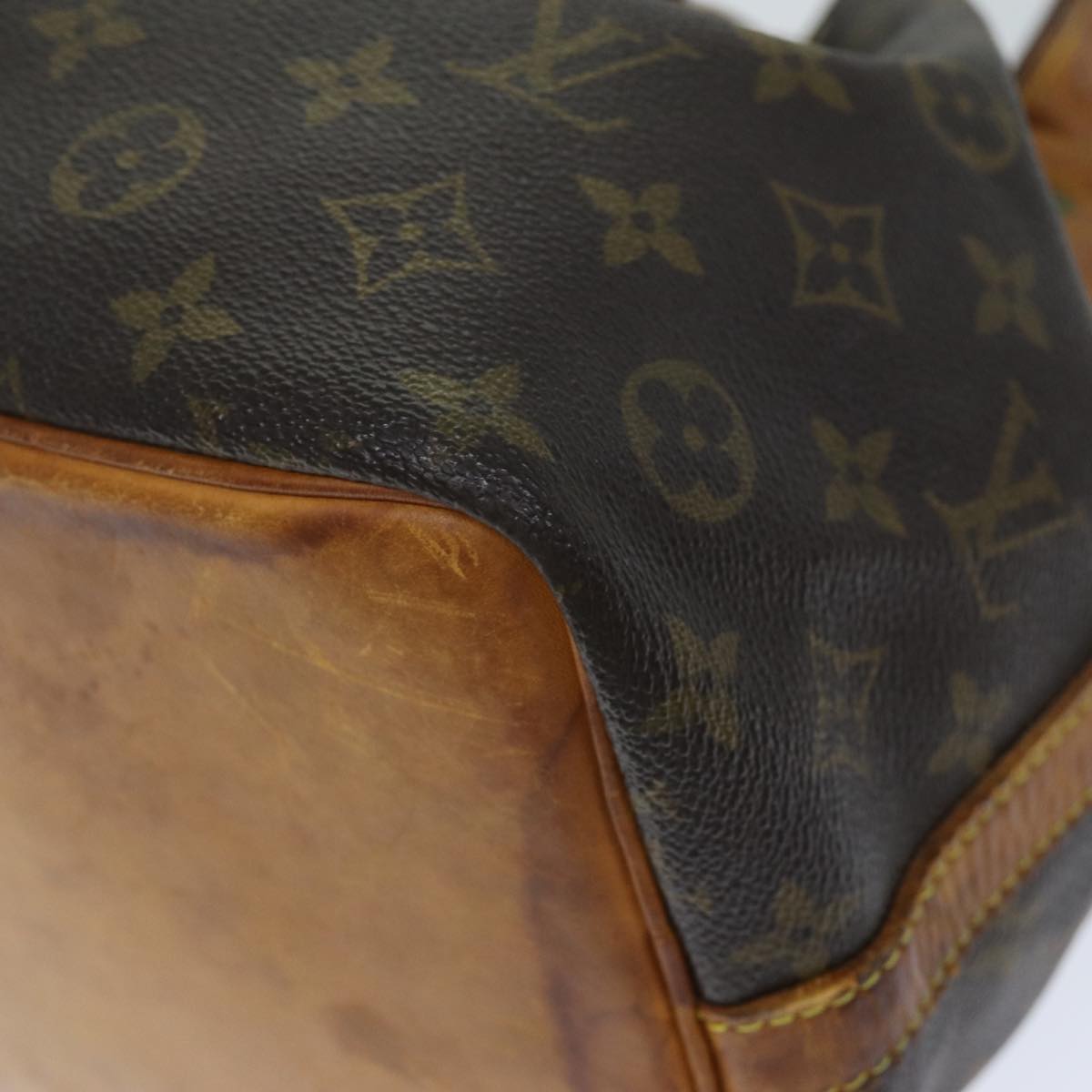 LOUIS VUITTON Monogram Petit Noe Shoulder Bag M42226 LV Auth yk12448