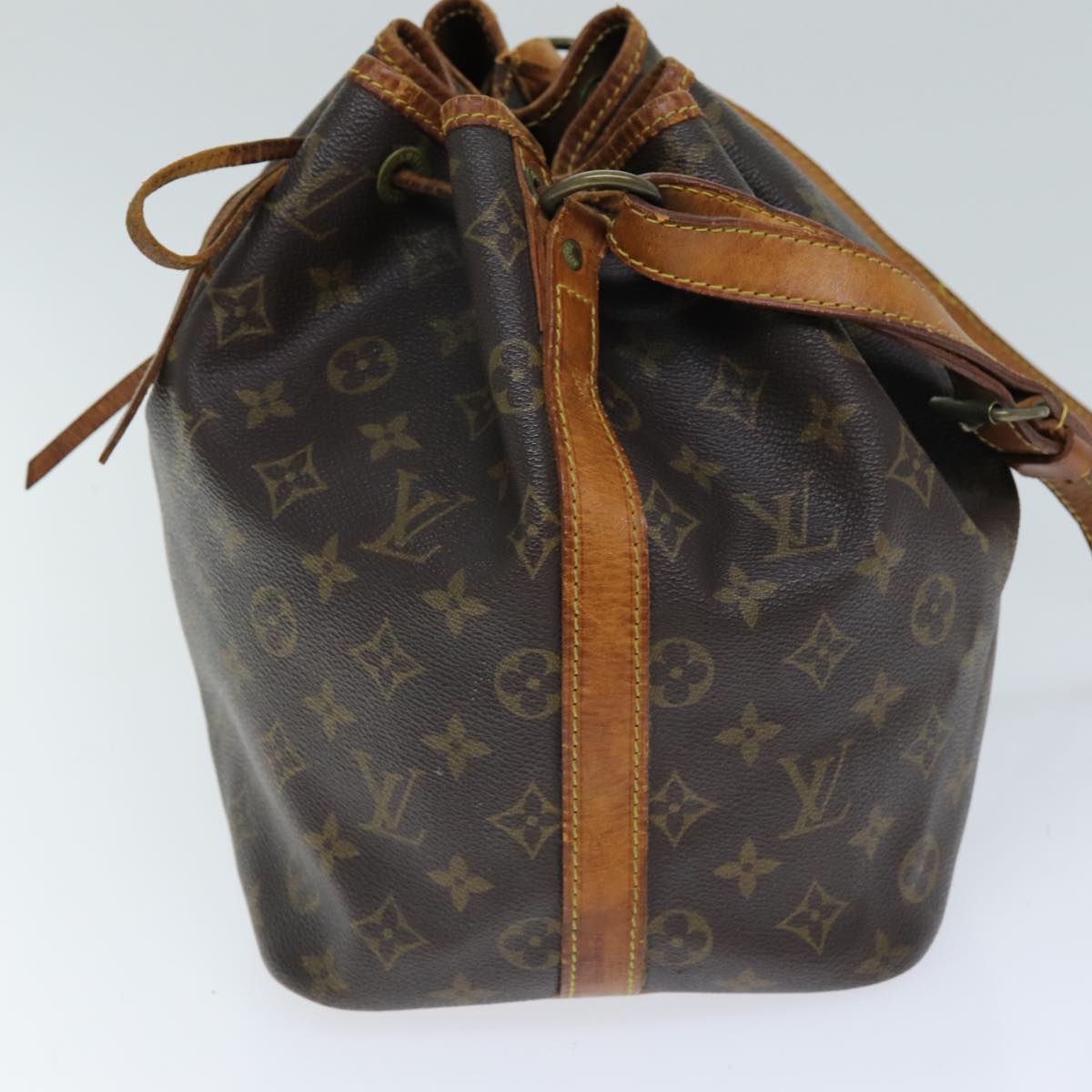 LOUIS VUITTON Monogram Petit Noe Shoulder Bag M42226 LV Auth yk12448