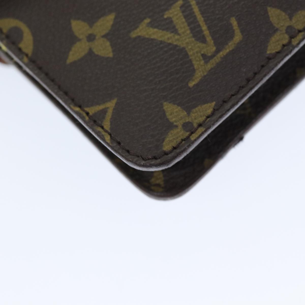 LOUIS VUITTON Monogram Double Rabat Shoulder Bag M51815 LV Auth yk12453