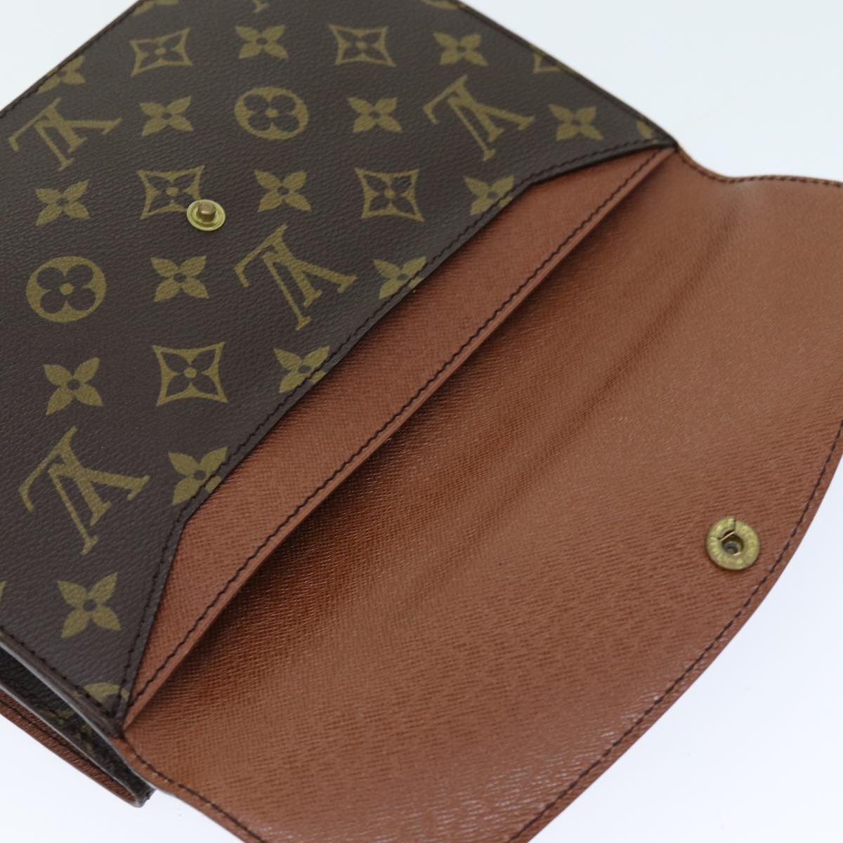 LOUIS VUITTON Monogram Double Rabat Shoulder Bag M51815 LV Auth yk12453