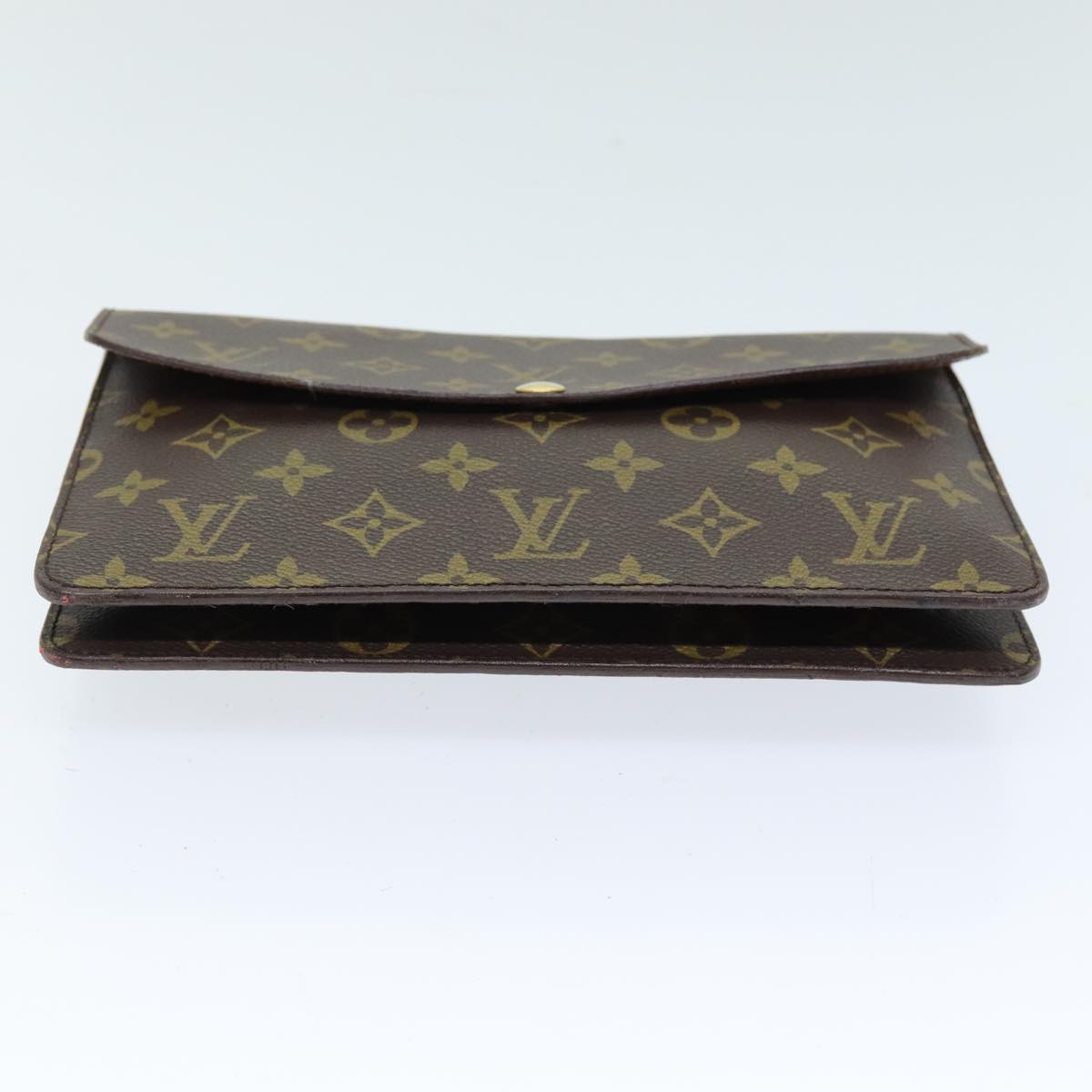 LOUIS VUITTON Monogram Double Rabat Shoulder Bag M51815 LV Auth yk12453