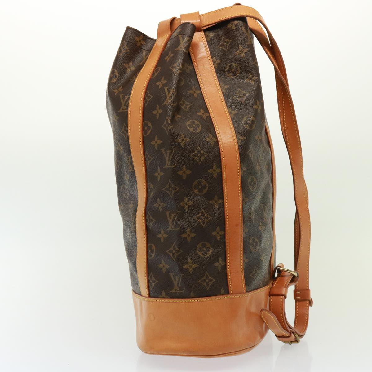 LOUIS VUITTON Monogram Randonnee GM Shoulder Bag M42244 LV Auth yk12485