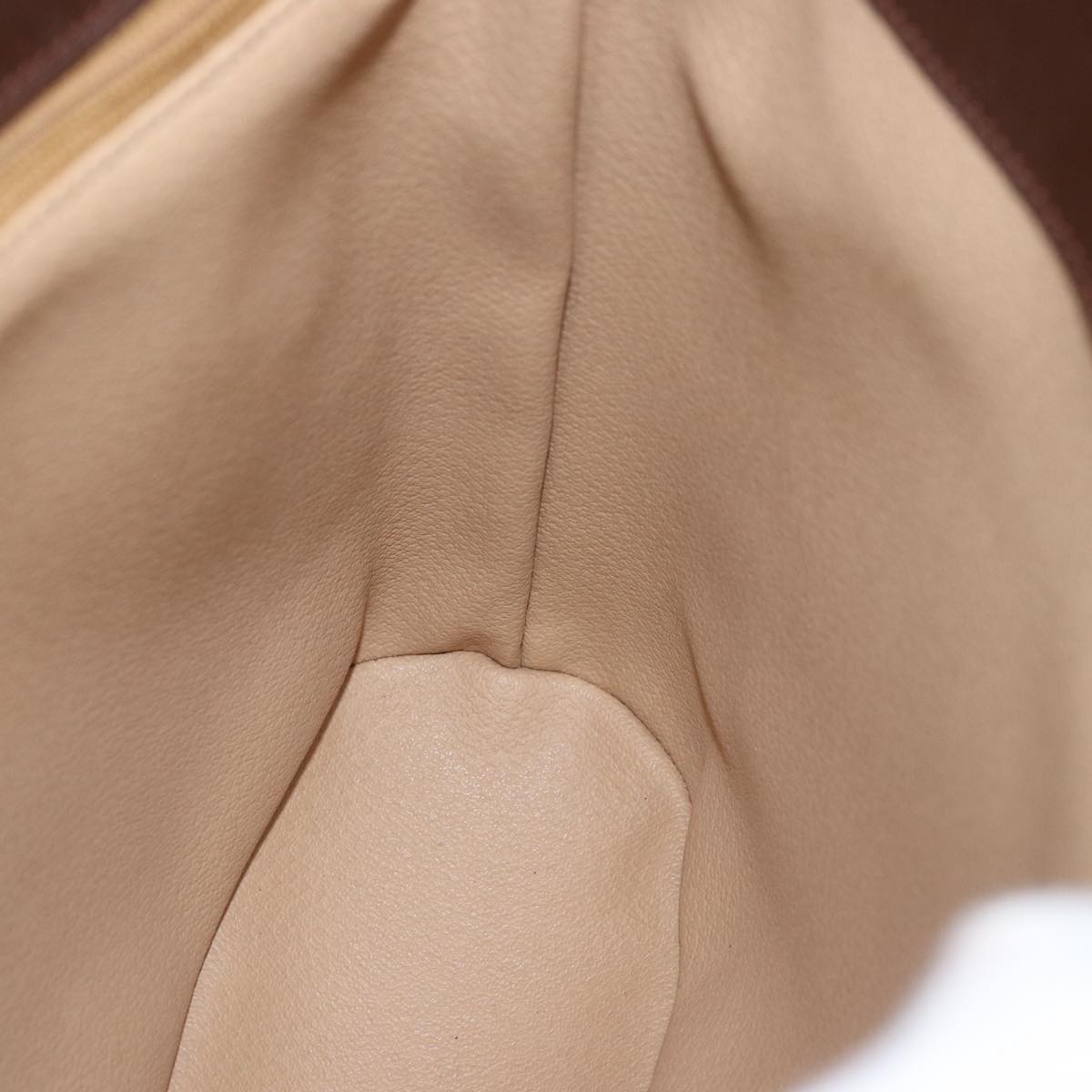Christian Dior Trotter Canvas Shoulder Bag PVC Brown Auth yk12486