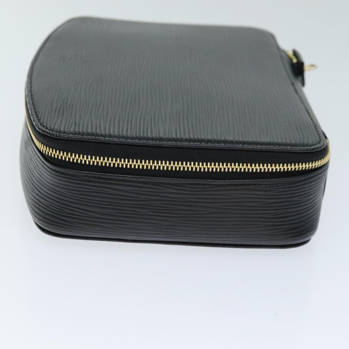 LOUIS VUITTON Epi Posh Monte Carlo Jewelry Box Black M48362 LV Auth yk12496