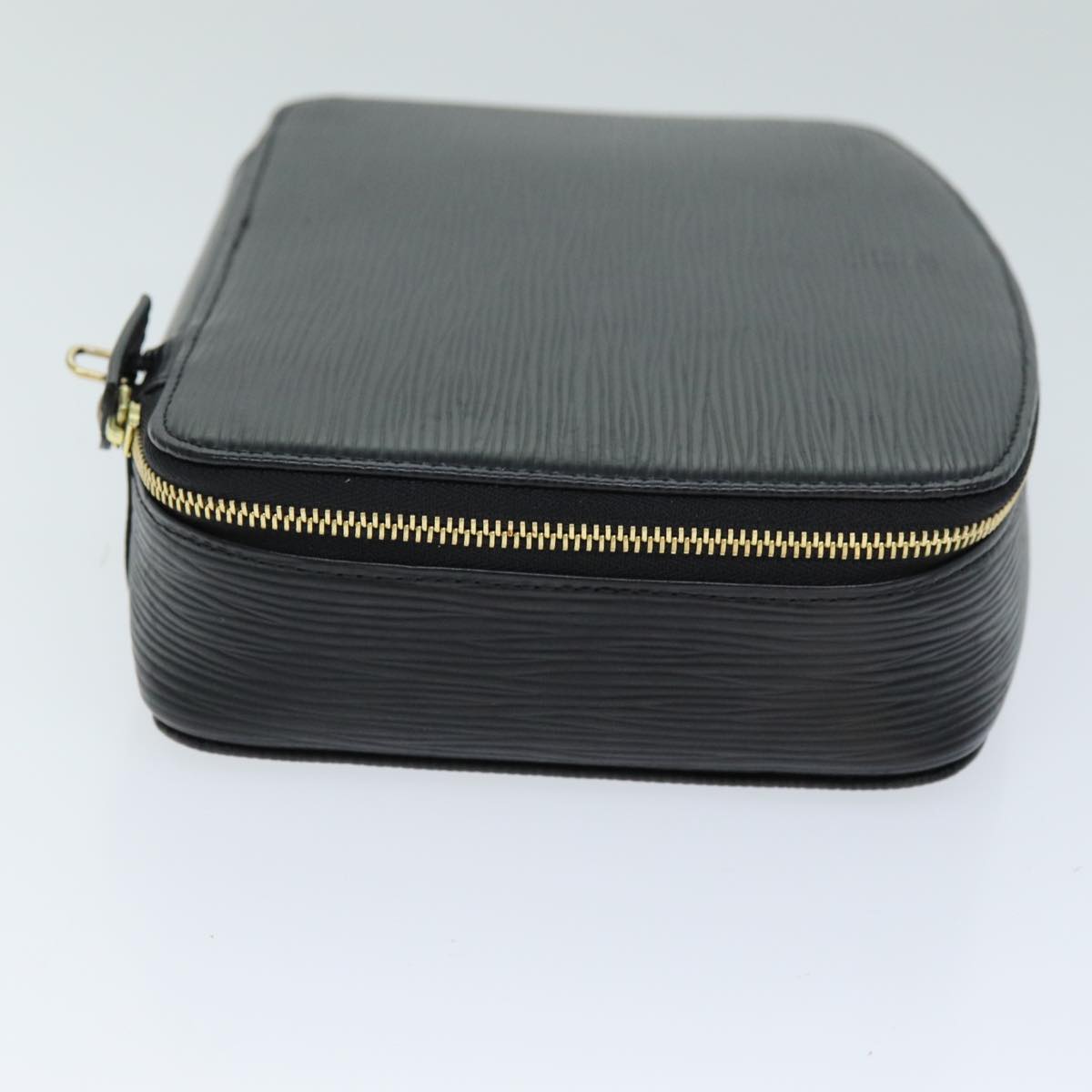 LOUIS VUITTON Epi Posh Monte Carlo Jewelry Box Black M48362 LV Auth yk12496