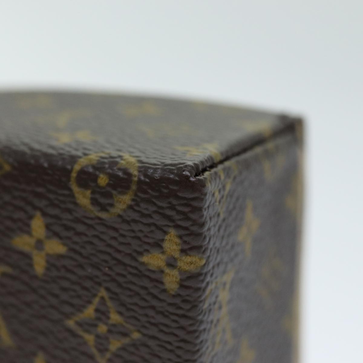 LOUIS VUITTON Monogram Jewelry Case Jewelry Box LV Auth yk12510A