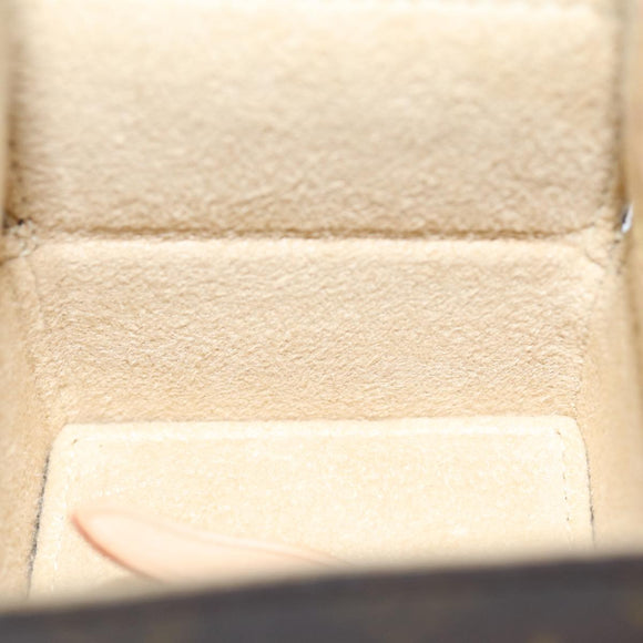 LOUIS VUITTON Monogram Jewelry Case Jewelry Box LV Auth yk12510A