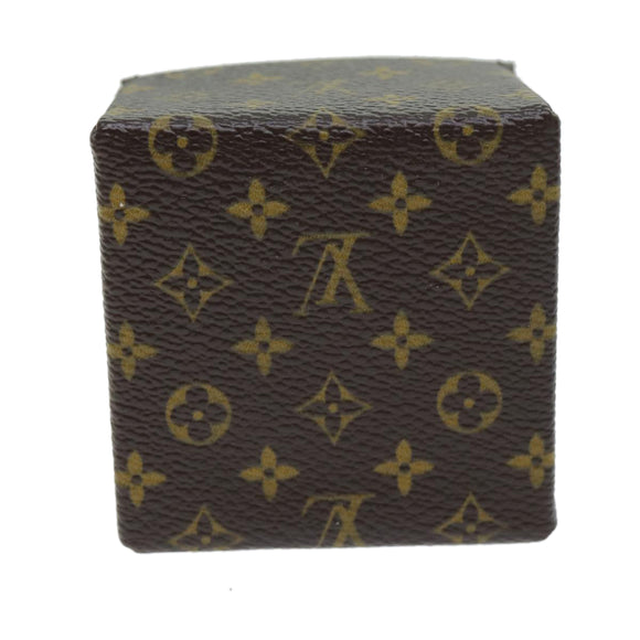 LOUIS VUITTON Monogram Jewelry Case Jewelry Box LV Auth yk12510V