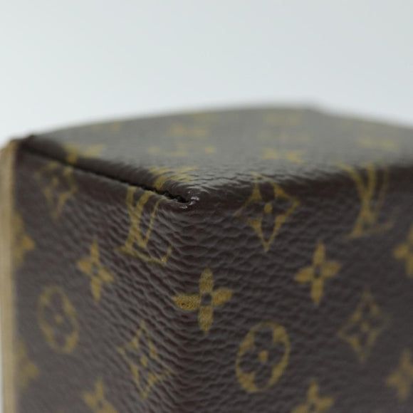 LOUIS VUITTON Monogram Jewelry Case Jewelry Box LV Auth yk12510V