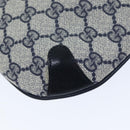 GUCCI GG Supreme Sherry Line Shoulder Bag PVC Navy Red 904 02 026 Auth yk12549-13