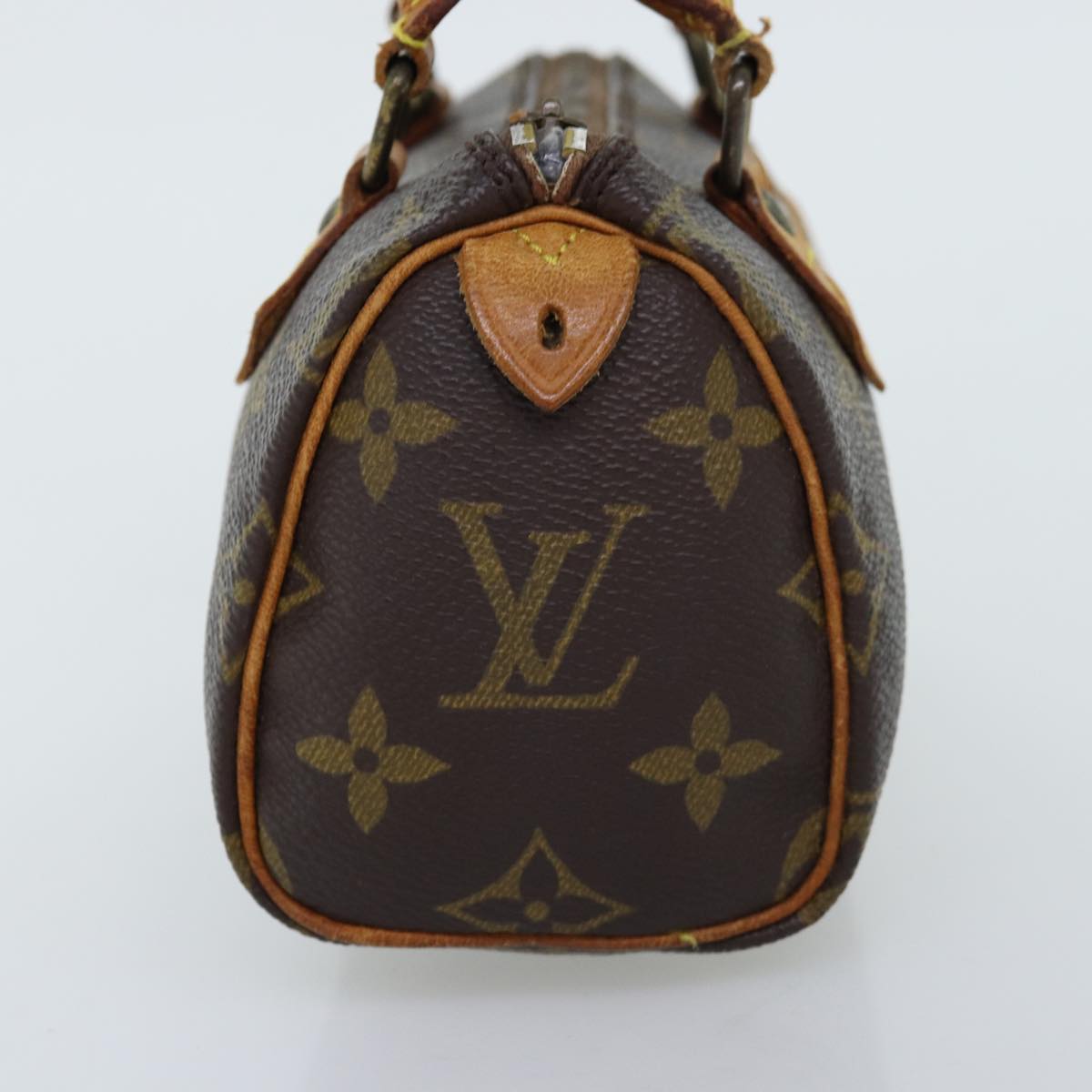 LOUIS VUITTON Monogram Mini Speedy Hand Bag 2way M41534 LV Auth yk12603