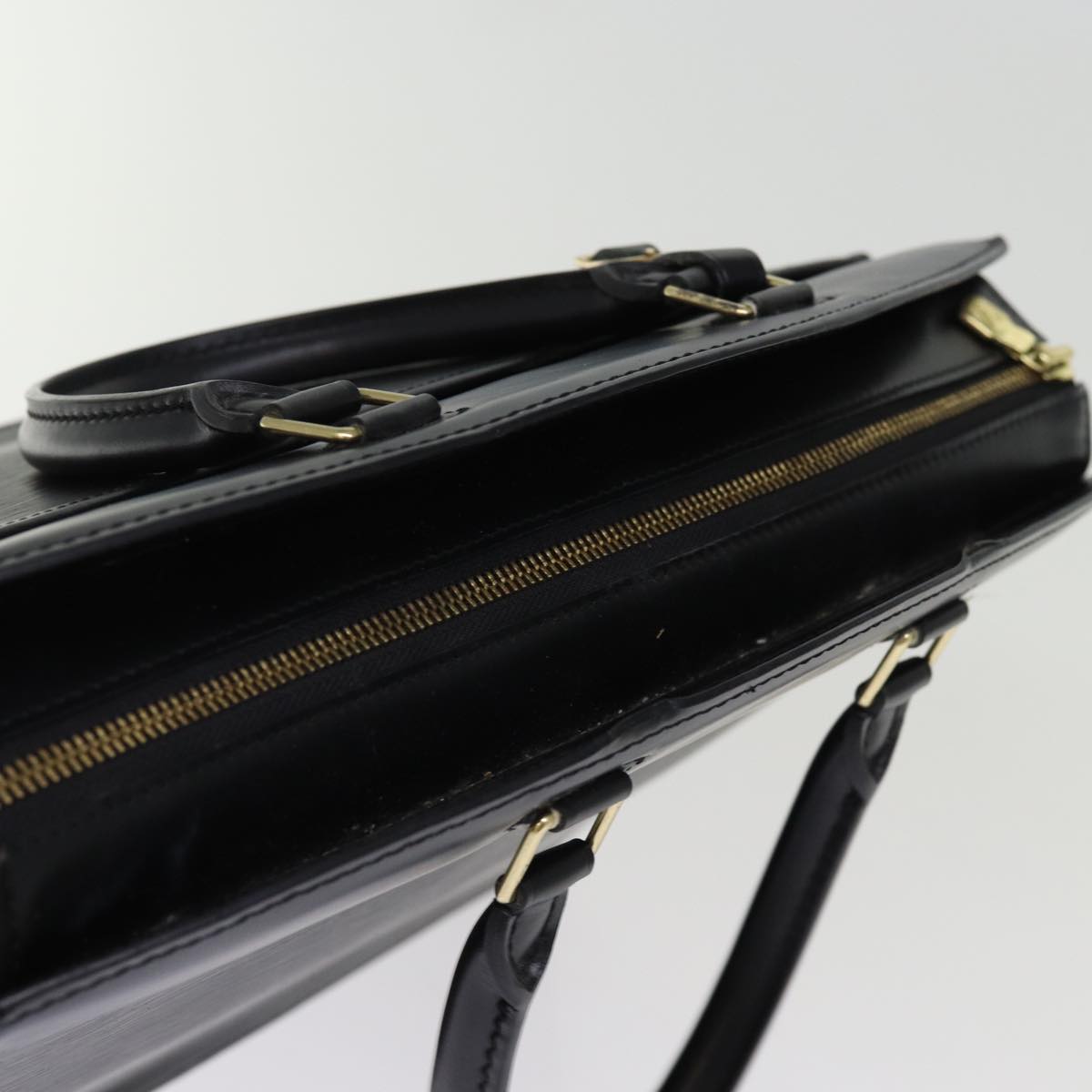 LOUIS VUITTON Epi Riviera Hand Bag Noir Black M48182 LV Auth yk12610