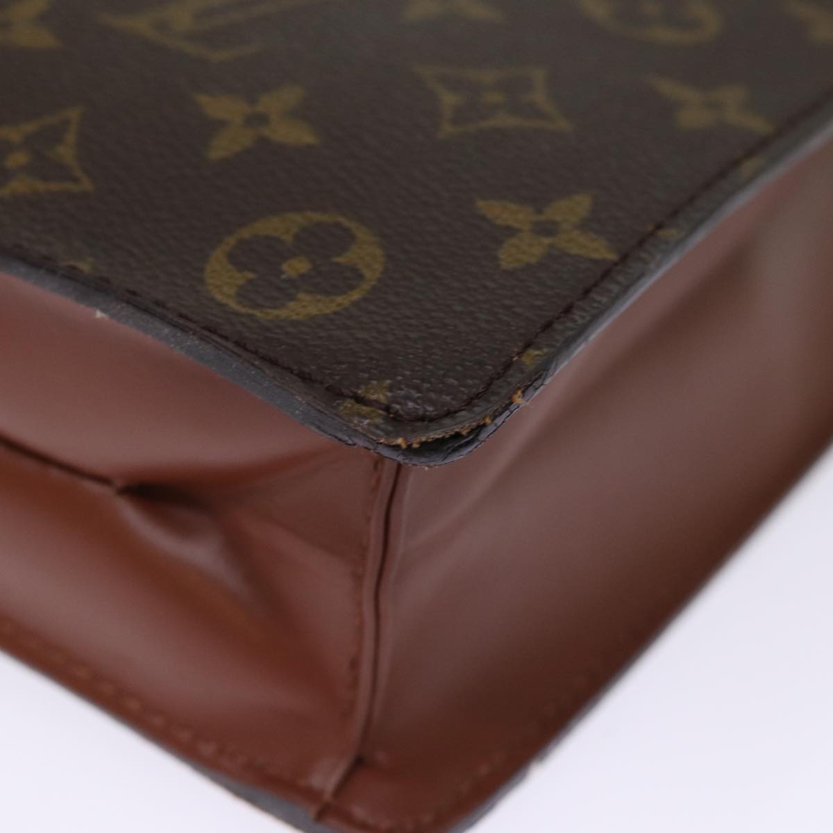 LOUIS VUITTON Monogram Porte Documents Bandouliere Bag M53338 LV Auth yk12660